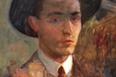 Autoportrait non daté, huile sur toile ( musée de Pontevedra)