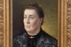 Mi Madre, 1904 Huile sur bois Musée de Pontevedra (avec cadre)