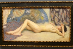 Nu, déposé au musée des Beaux Arts de la Corogne par Antonio Benjamin Pastor 1904. Huile sur toile