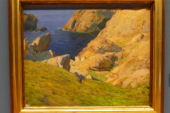 paysage de Belle Ile. Musée des Beaux arts de la Corogne