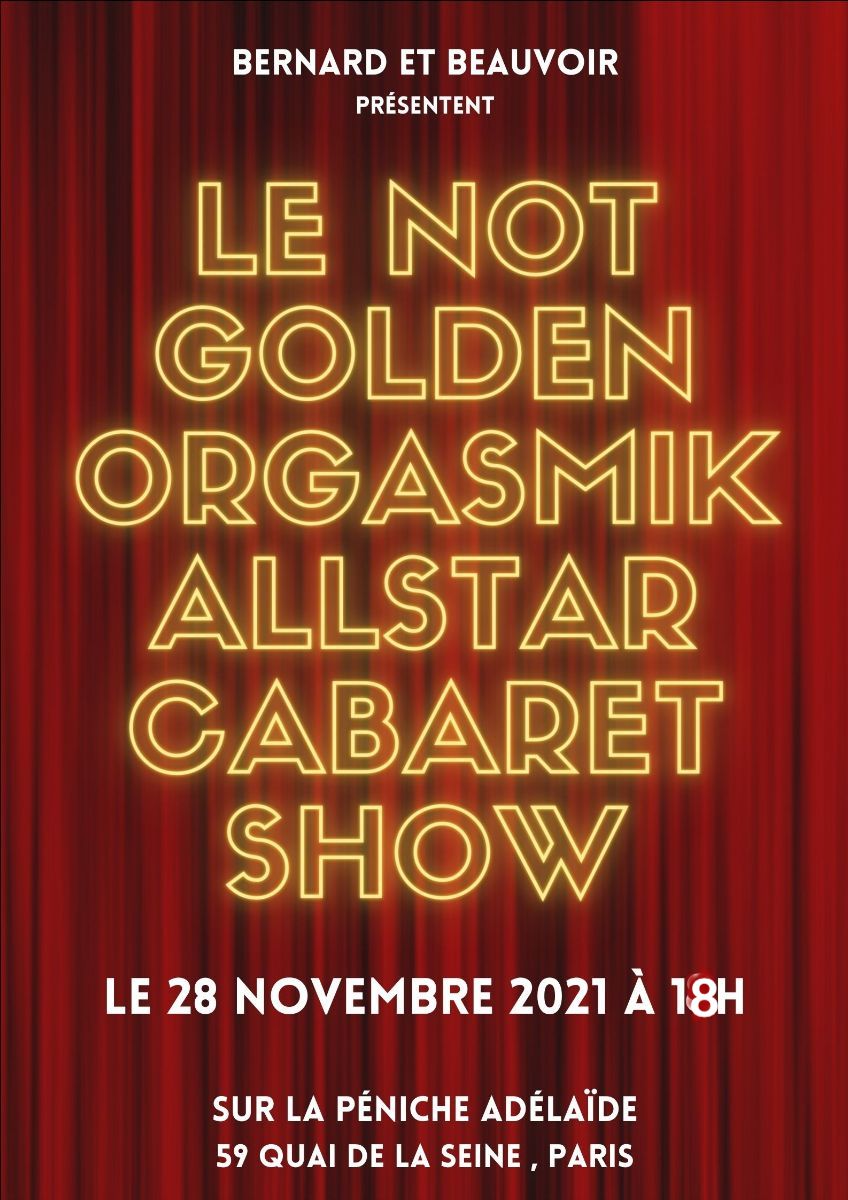 Not so golden cabaret show 28-11-21