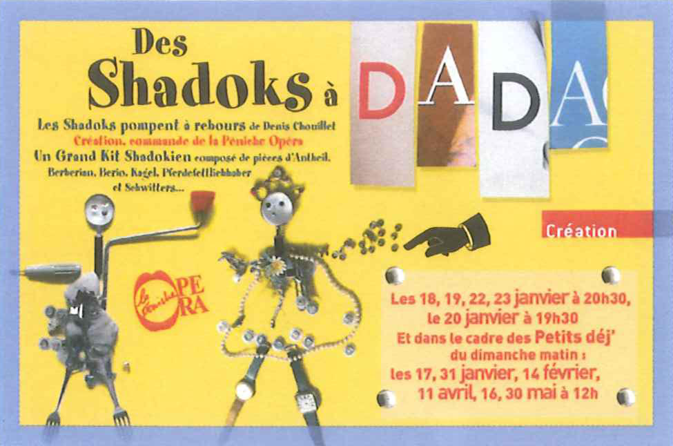 Des Shadocks à Dada