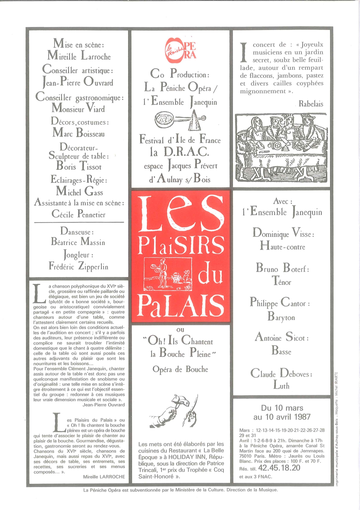 Les plaisirs du palais